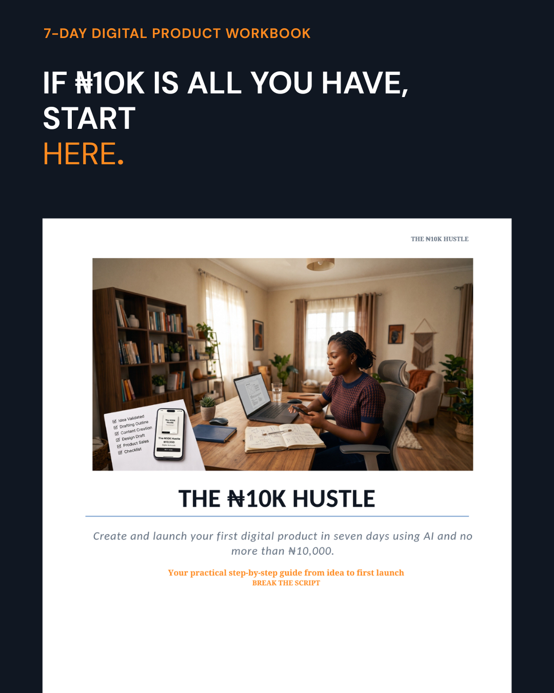 Cover of The ₦10K Hustle